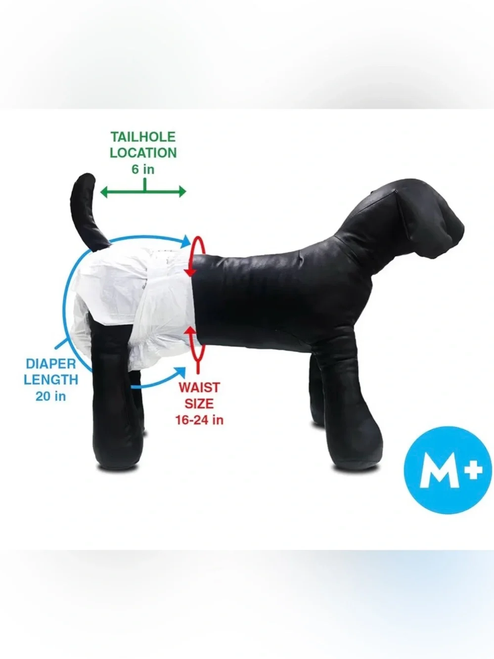 Washable (2)/Disposable Dog/Kids Adjustable Diapers (26) and Pads (34)